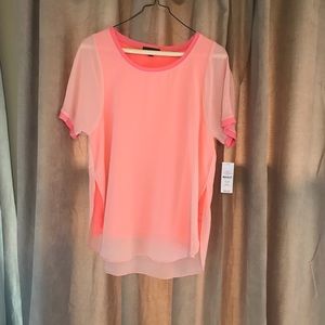 Signature Studio pink lined top